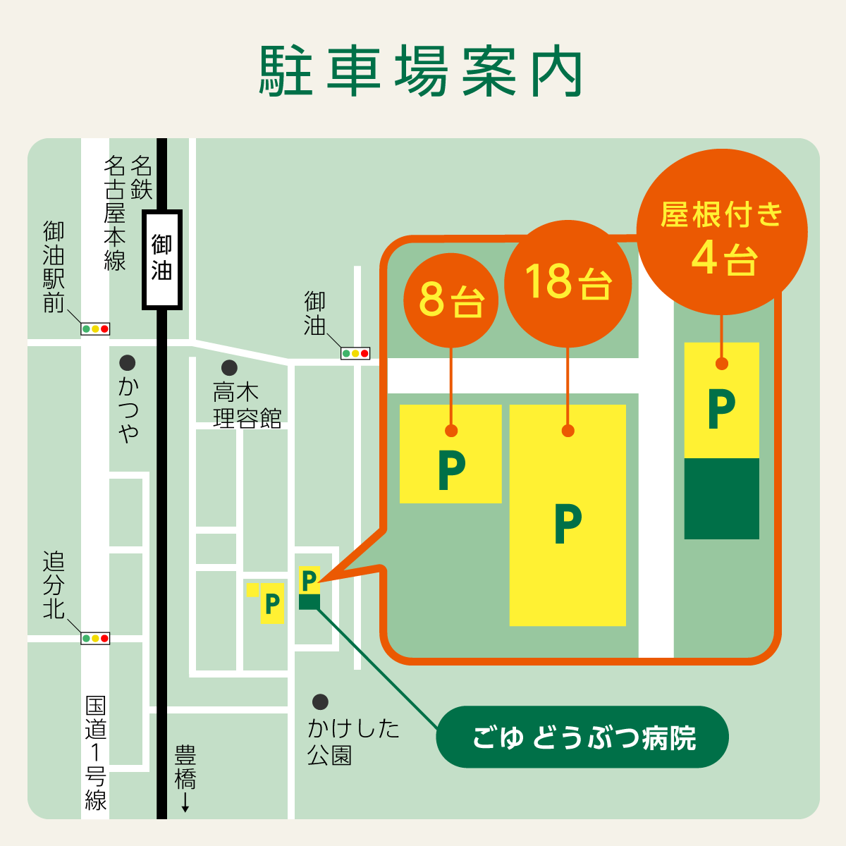 駐車場案内